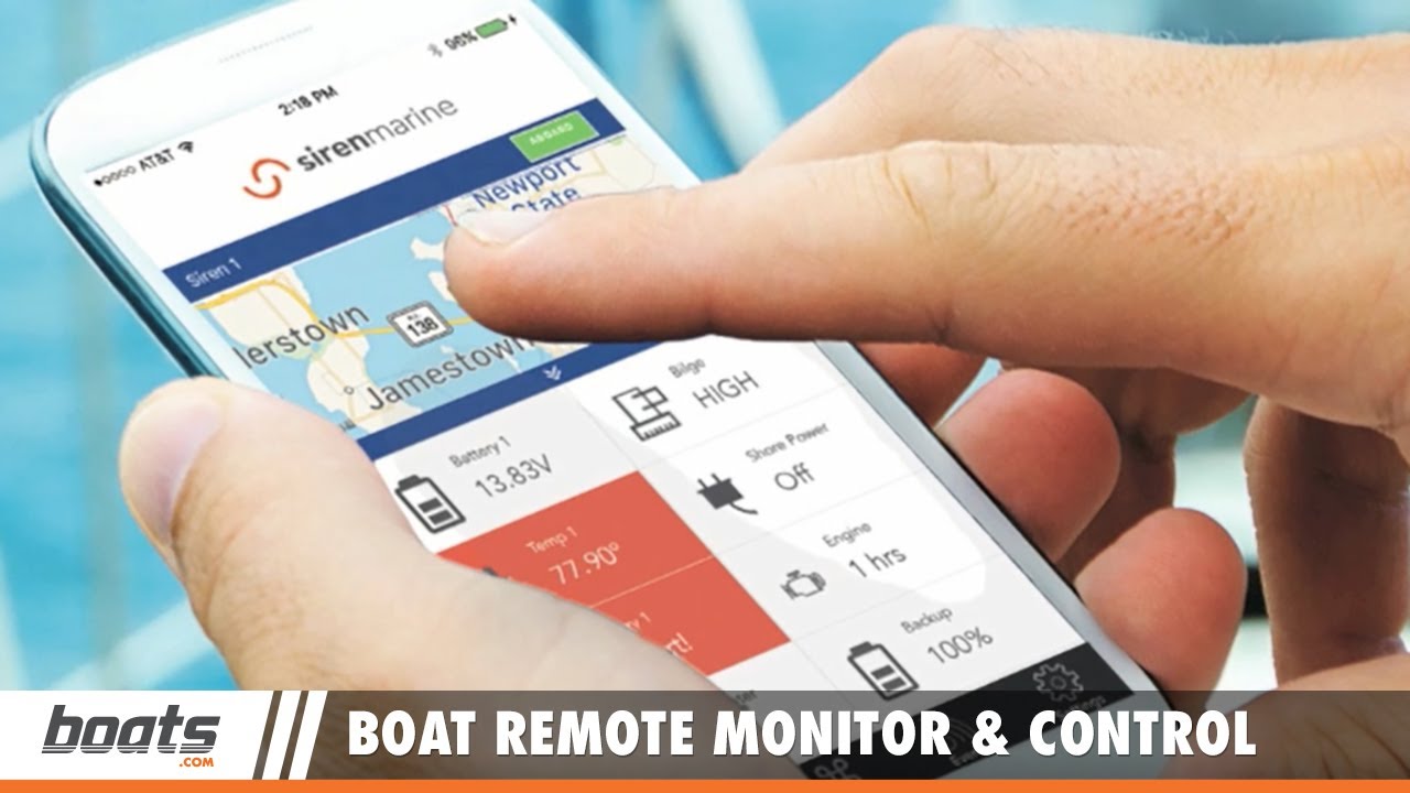New Boat Remote Monitor and Control System: Siren Marine MTC