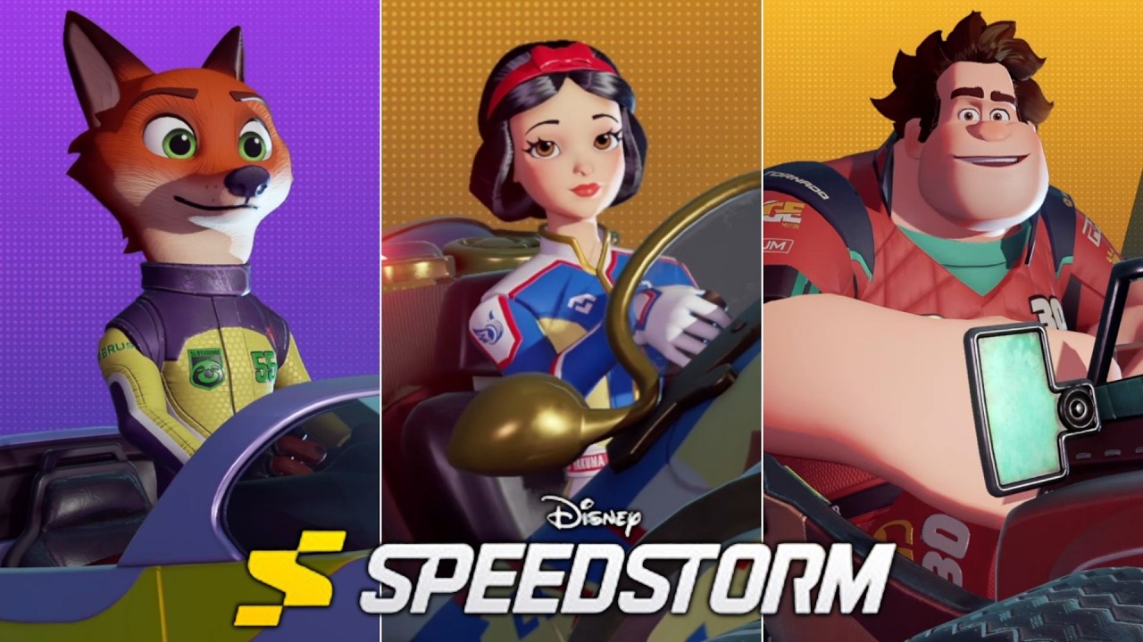 Disney Speedstorm (PC) // Online Races - Season 17 Zootopia (Nick Wilde - Ralph)
