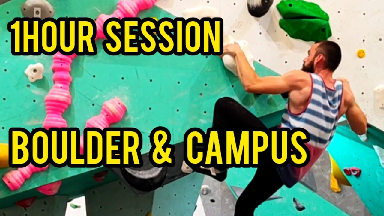BOULDER & CAMPUS TRAINING in 1HOUR