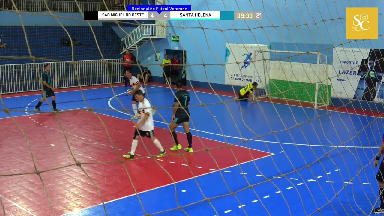 GOLS SÃO MIGUEL RODADA 4 REGIONAL FUTSAL VETERANO