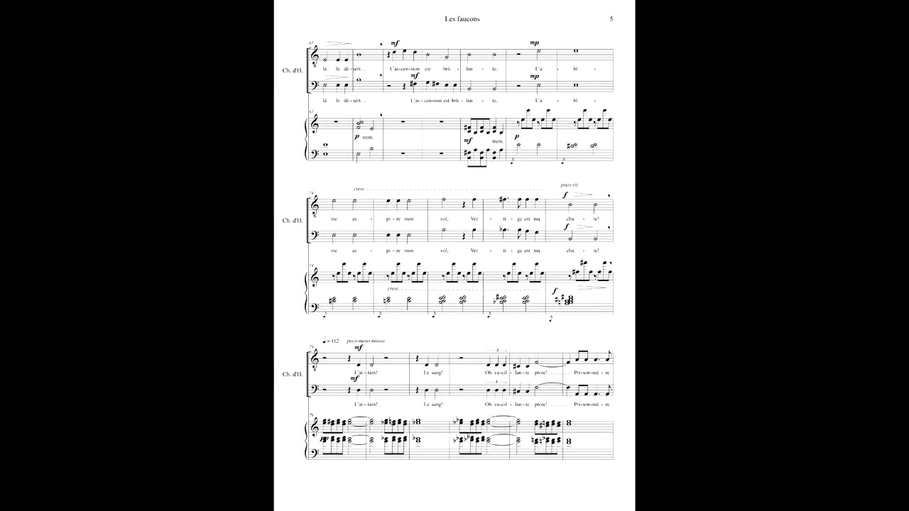 Les chants d'Ixibab - Choeur des faucons