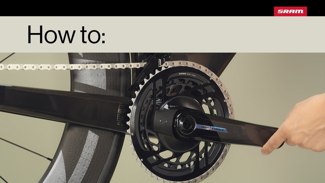 SRAM Road AXS | Как установить измеритель мощности на базе Spider
