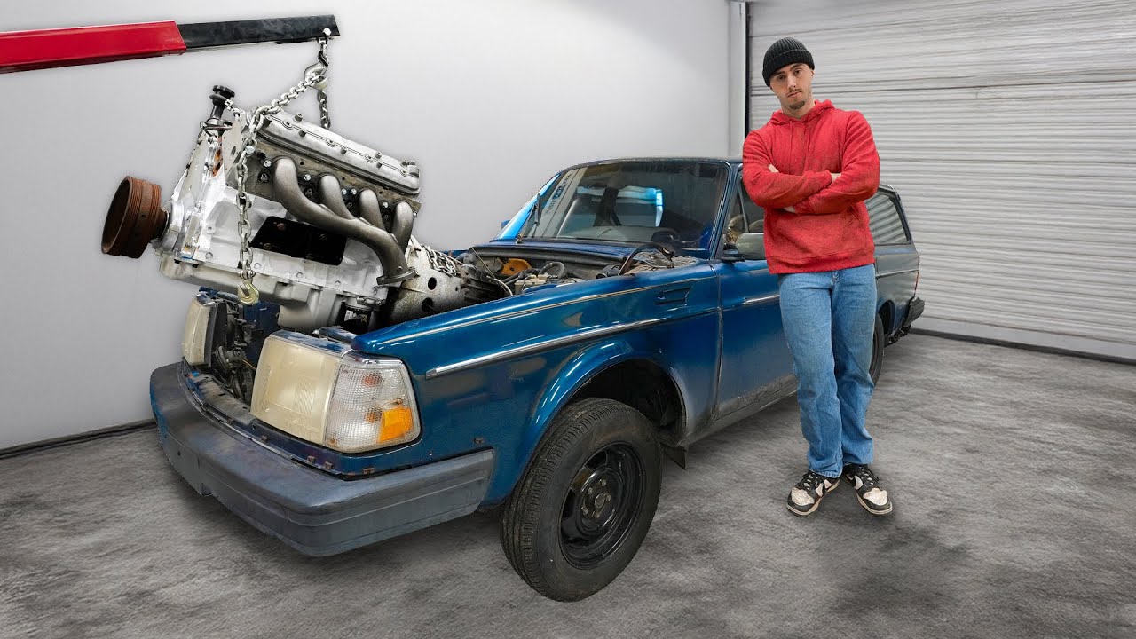 Сборка спального места Volvo 240 (LS Swap)