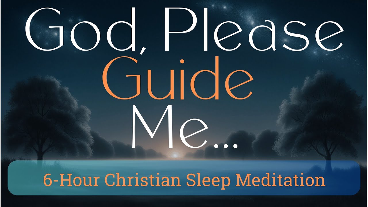 Christian Sleep Meditation | Release Control & Trust God's Perfect Plan 🙏 (Peaceful Night Prayer) 💫
