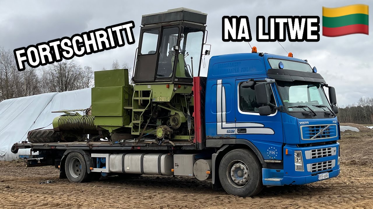 Przyjechali 800km Po Fortschritt E281-C🤯 Załadunek Sieczkarni na Lawetę🤯😅