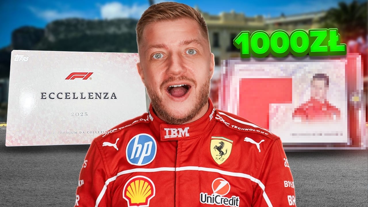 TRAFIŁEM NAJLEPSZĄ MOŻLIWĄ MEMORABILIE?! KARTY F1 SĄ MEGA DROGIE!