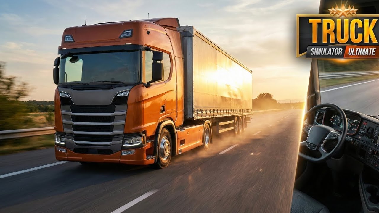😎🚚 Mobile Pe Real Truck Driving | Truck Simulator : Ultimate 
