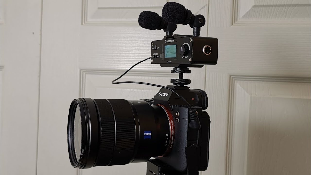 Multiply & Amplify Your Audio Inputs With The Saramonic CaMixer Preamp & XLR, Tested On Sony A7III