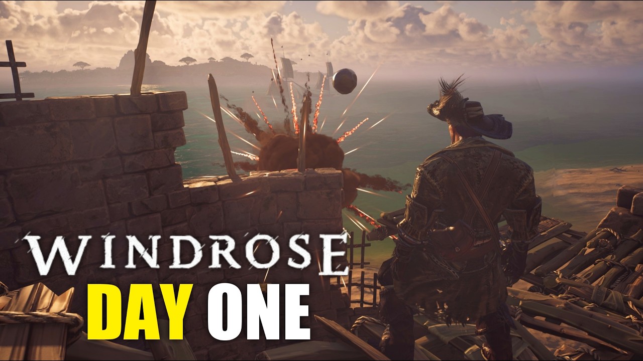 Windrose Early Access DAY ONE - First Look at this New Pirate Survival Game