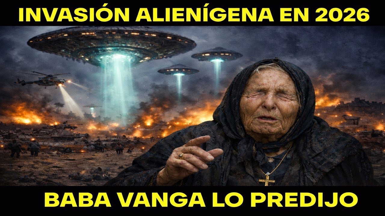 Baba Vanga lo advirtió: una invasión extraterrestre al comenzar el 2026