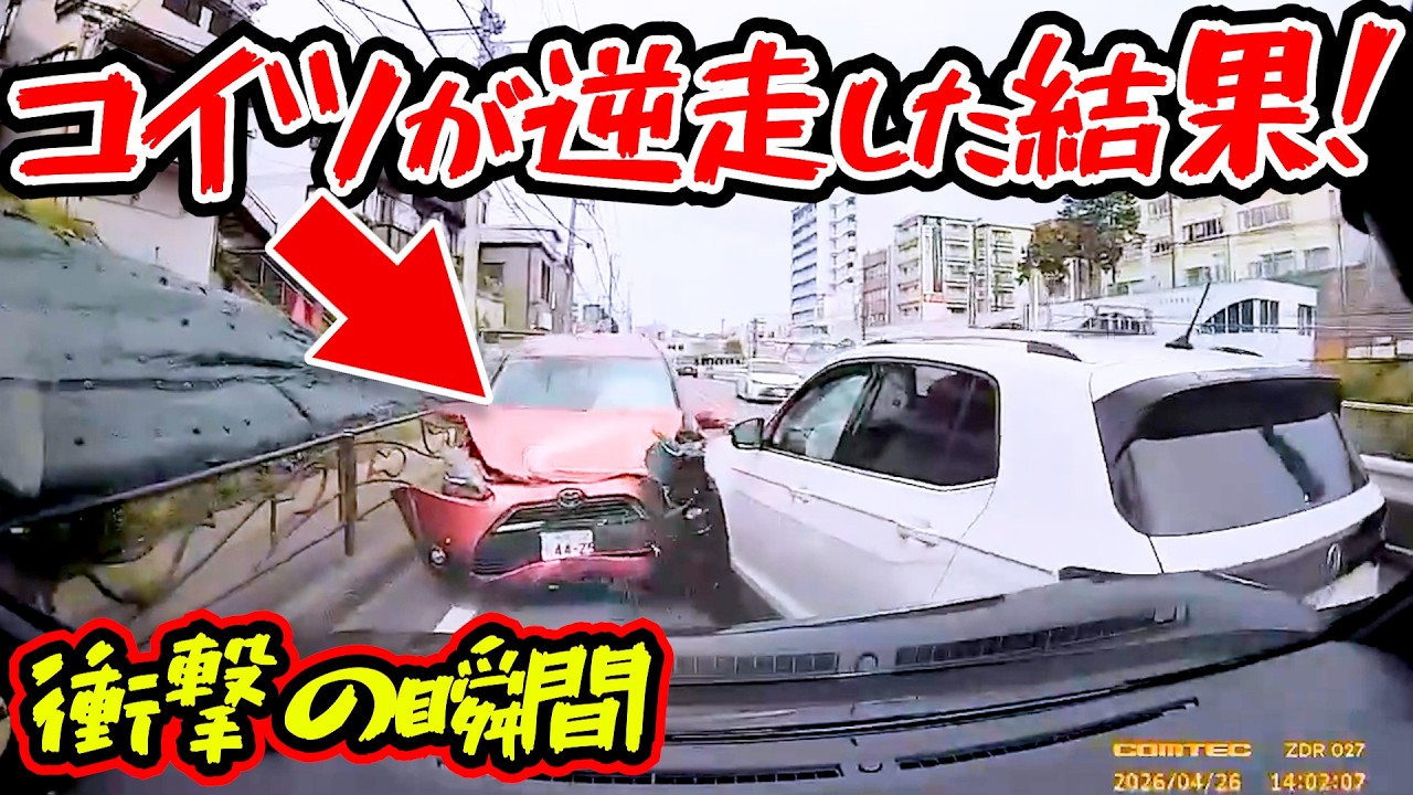 【ドラレコ】絶望の瞬間！最新日本ドラレコ映像/交通安全/運転の危険予知/交通違反撲滅