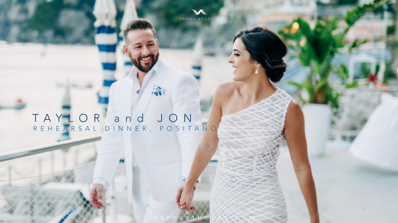 Positano rehearsal dinner, Taylor and Jon  4K UHD