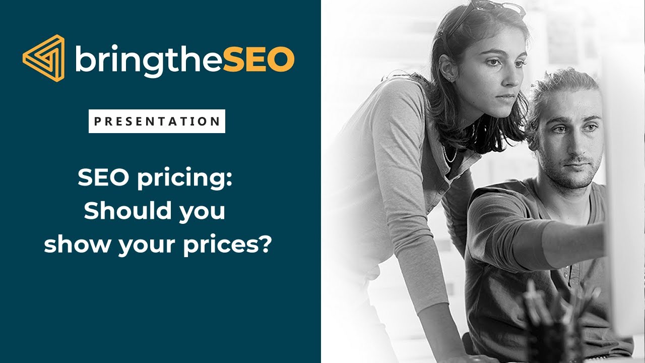 SEO Pricing: Should you Show Your Prices?