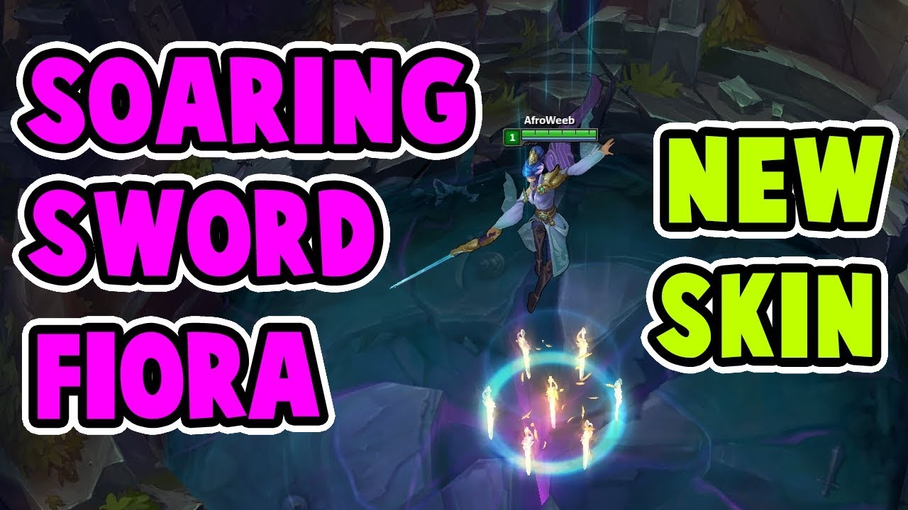 NEW SOARING SWORD FIORA SKIN GAMEPLAY! BEST FIORA SKIN | INSANELY CLOSE GAME | League of Legends