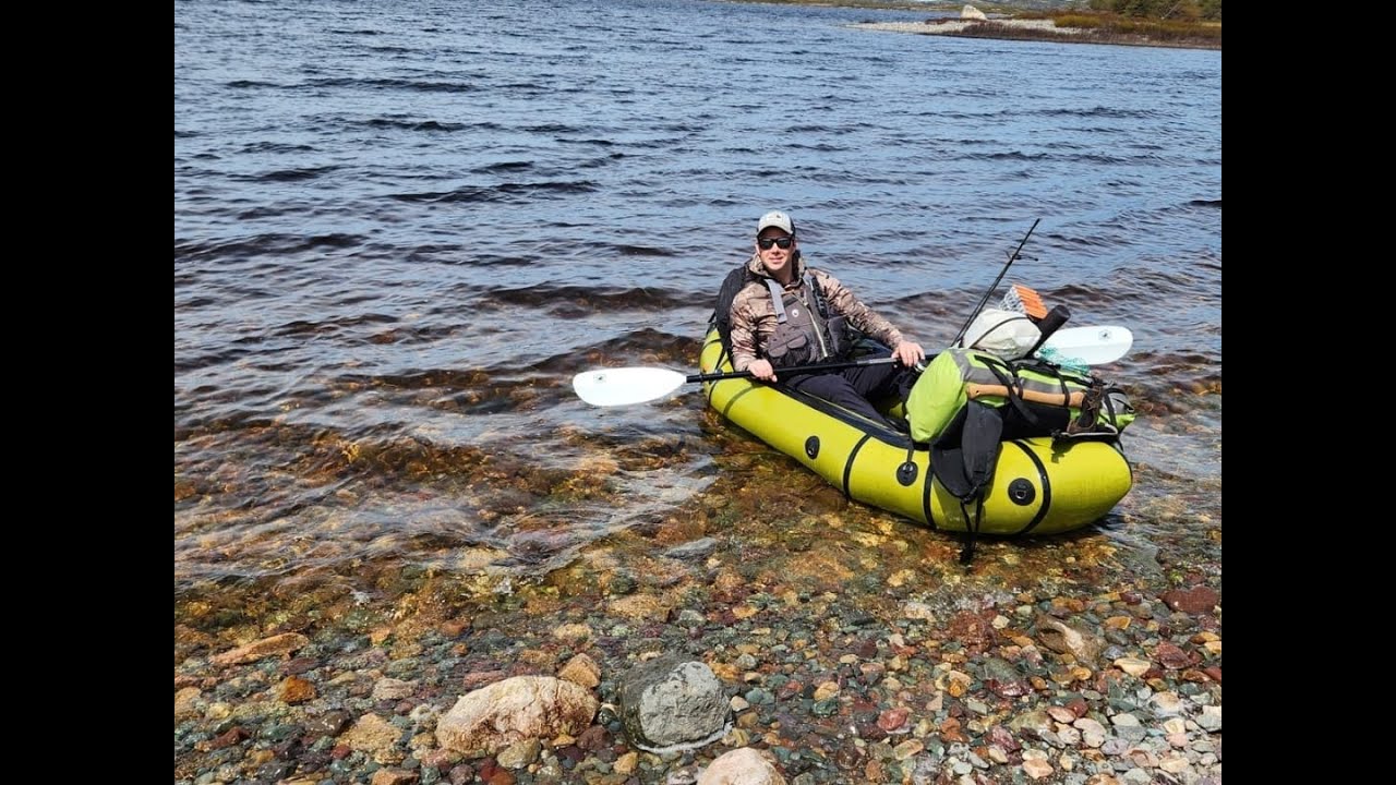 PACKRAFTING Across the Avalon Wilderness Reserve - TROUT FISHING