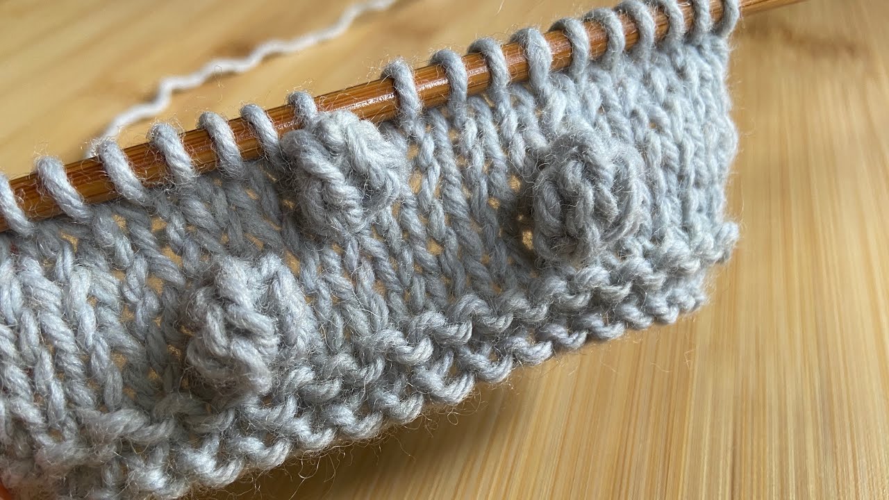 Come fare il punto Nocciolina (Bobble stitch) ai ferri