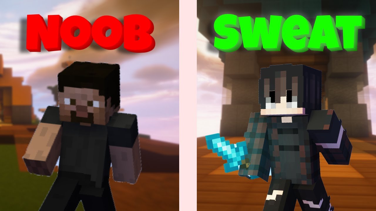 Beating Sweats & Noobs In Solo Bedwars