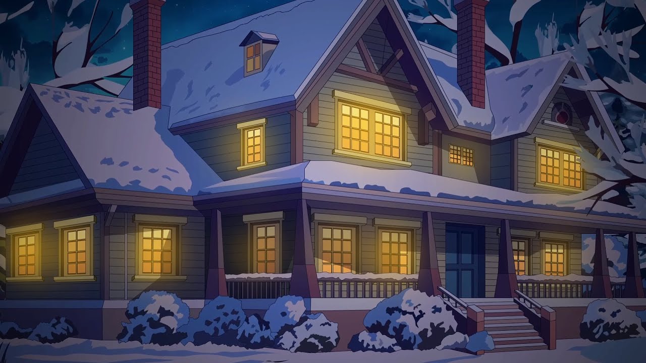 4 WINTER NIGHT Horror Stories Animated