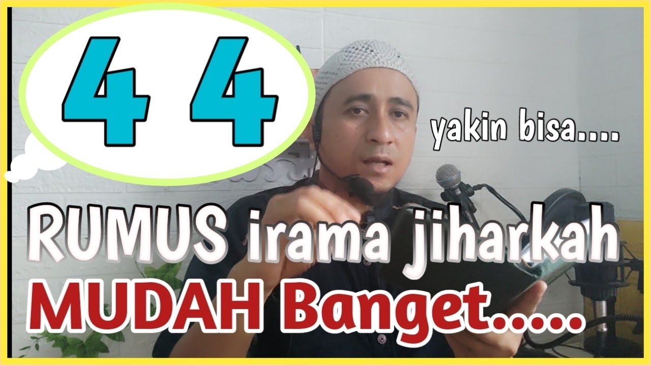 Rumus mudah belajar irama jiharkah rumus 4 4