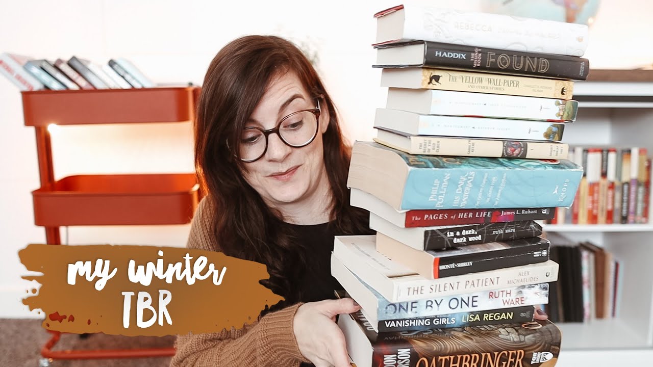 my WINTER TBR ❄️ cozy books I want to read this winter ❄️ {VLOGMAS 2021}