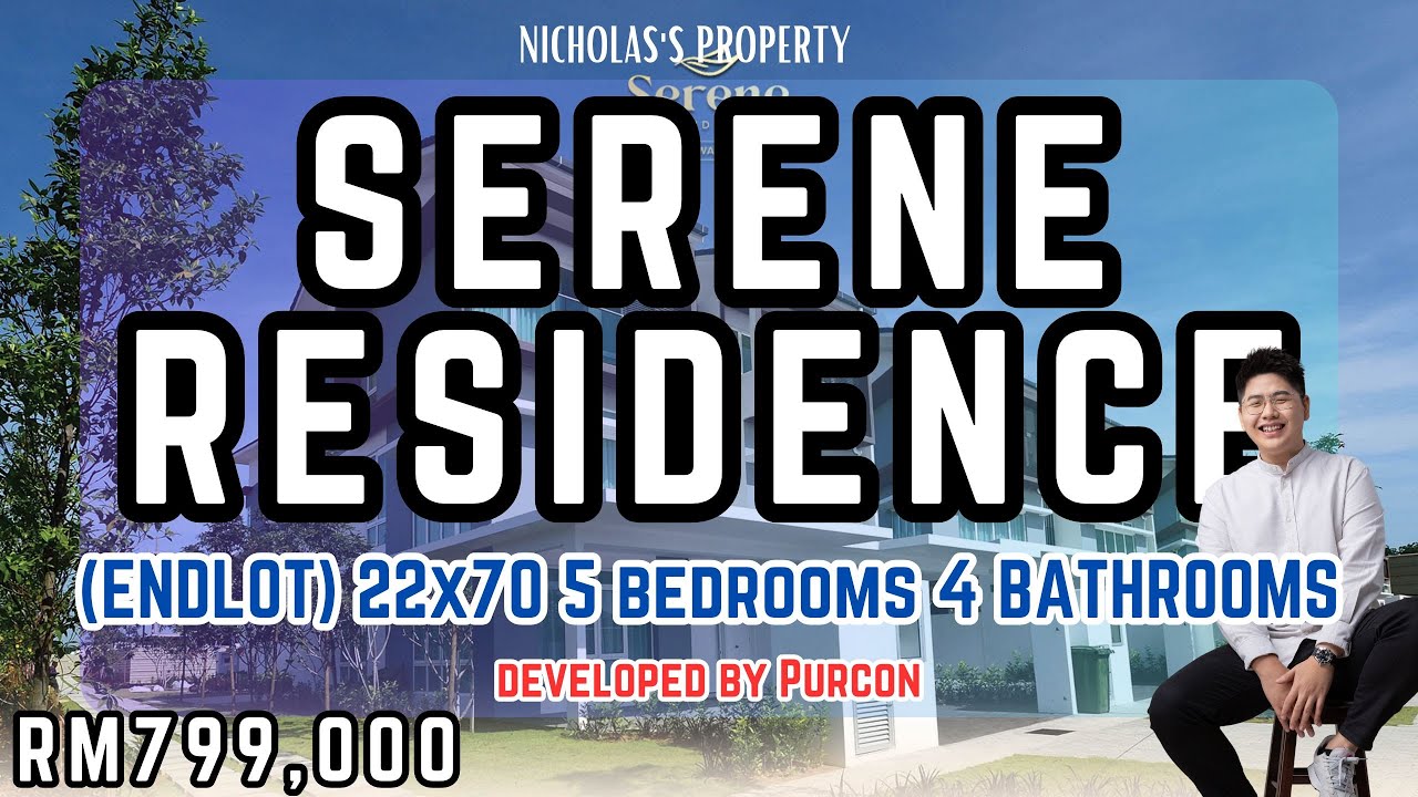 Saujana Rawang @ Serene Residence Triple Storey | Endlot【Nicholas's Property Channel EP033】