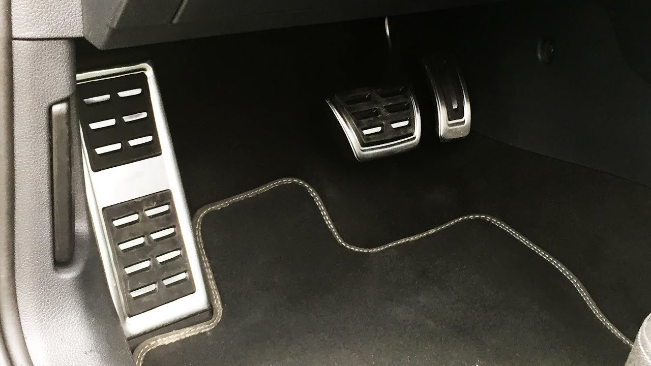 VW Golf MK7 aluminum pedal covers replacement