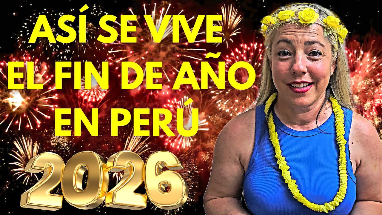 👉 Terminamos el AÑO NUEVO en casa de amigos peruanos 🇵🇪 | Vlog de fin de año