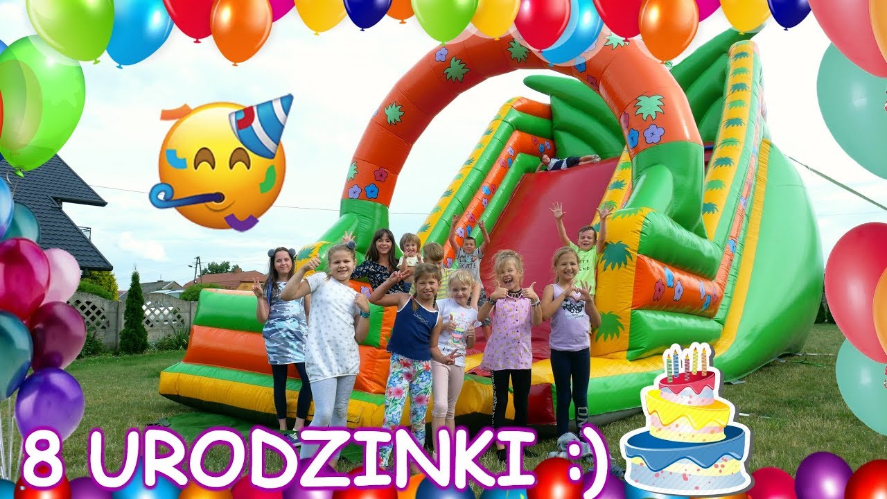 MOJE SZALONE 8 URODZINKI :)