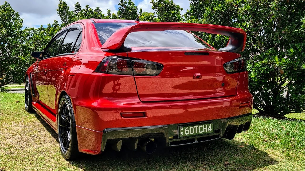 The Evo X Gets Some Rare Taillights