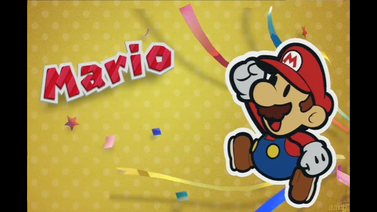 Paper Mario Color Splash 100% Puerto Prisma: Colores Robados - Microestrella Roja (1/33)