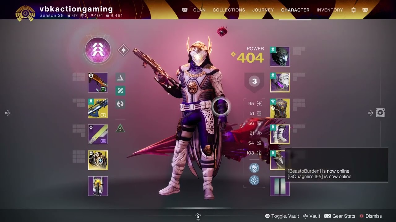 Destiny 2  edge of fate continues on my prismatic hunter as i return to destiny  (Part 7/7)
