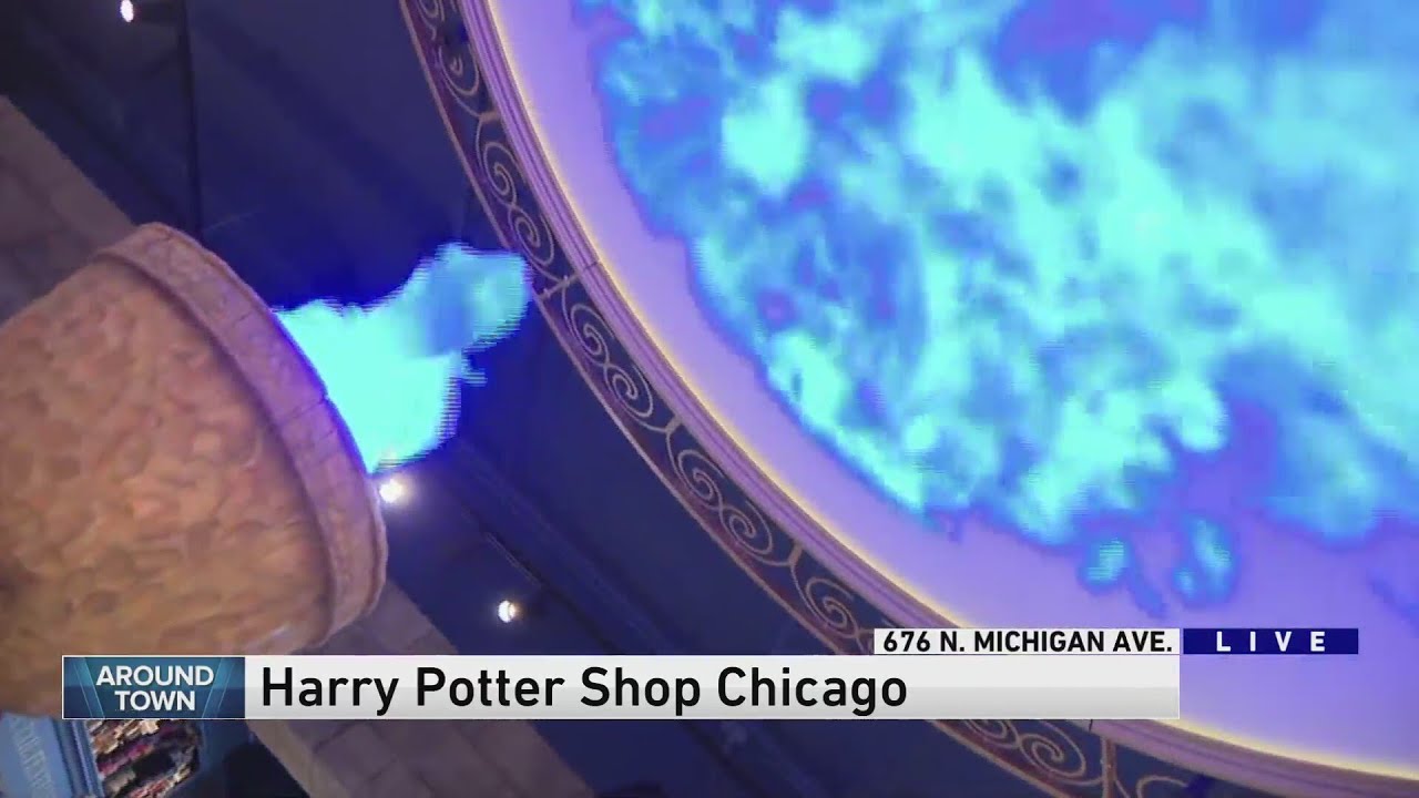 Inside Harry Potter Shop Chicago