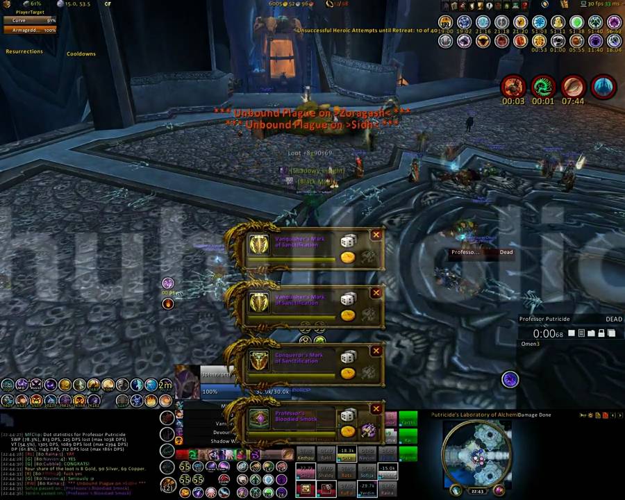 Shadow priest pov: Professor Putricide ICC25 Heroic by Huhuholics - Tarren Mill EU