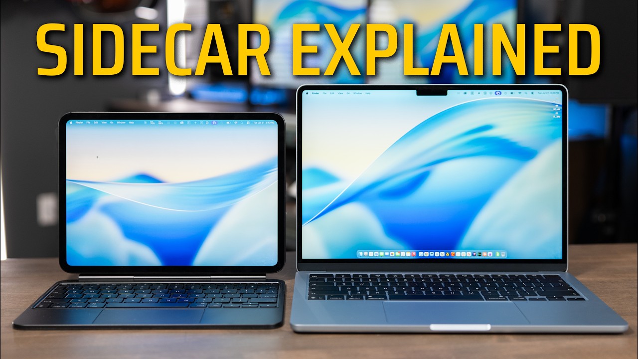 How to use iPad as a Second Monitor for MacBook | Sidecar Tutorial