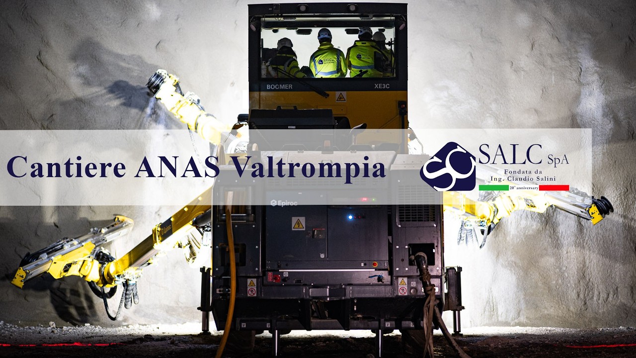 SALC S.p.A. - Cantiere Anas Valtrompia - Work in progress a febbraio 2026