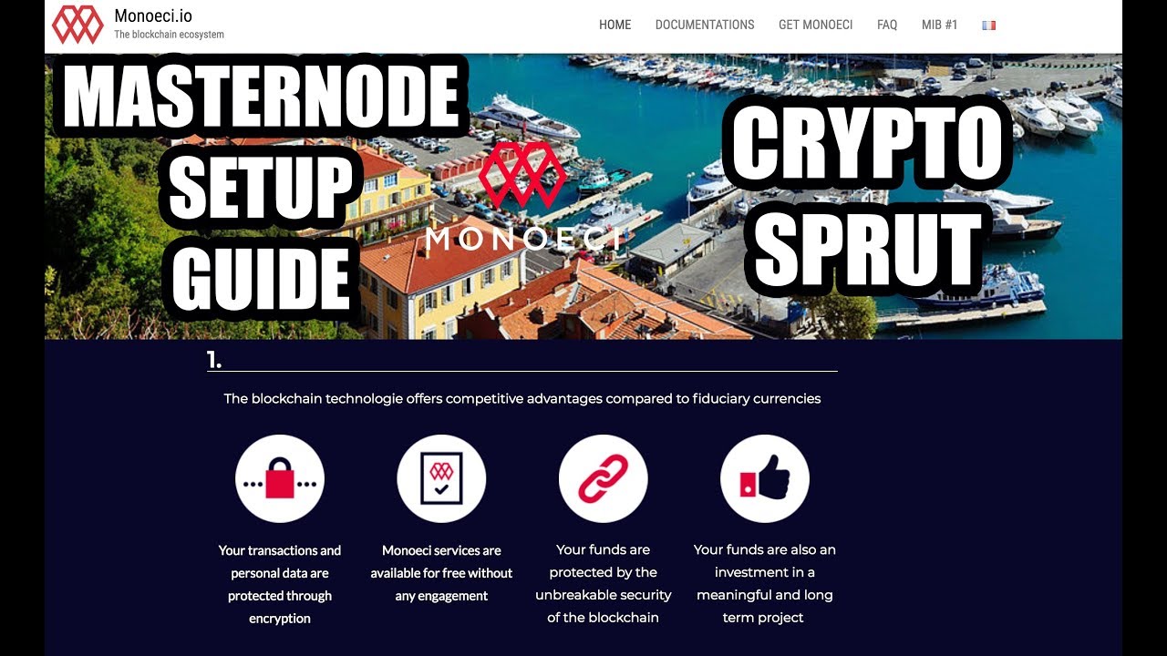 Monoeci masternode setup guide. XMCC masternode tutorial step by step