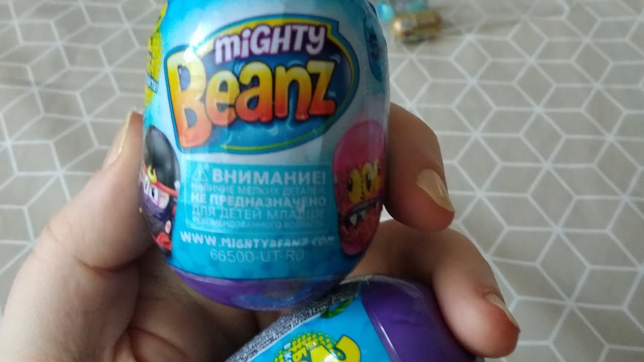 Распаковка и обзор Могущественных бобов /Mighty Beanz