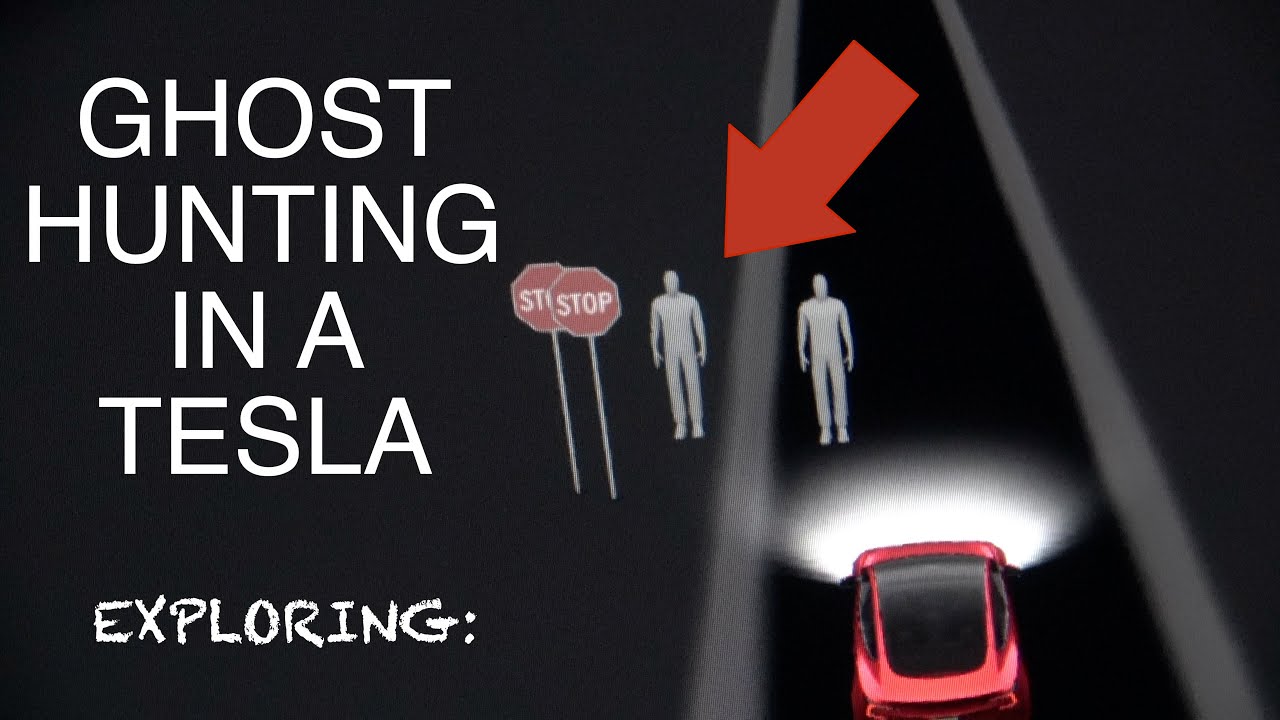 Проезд на Tesla через кладбище