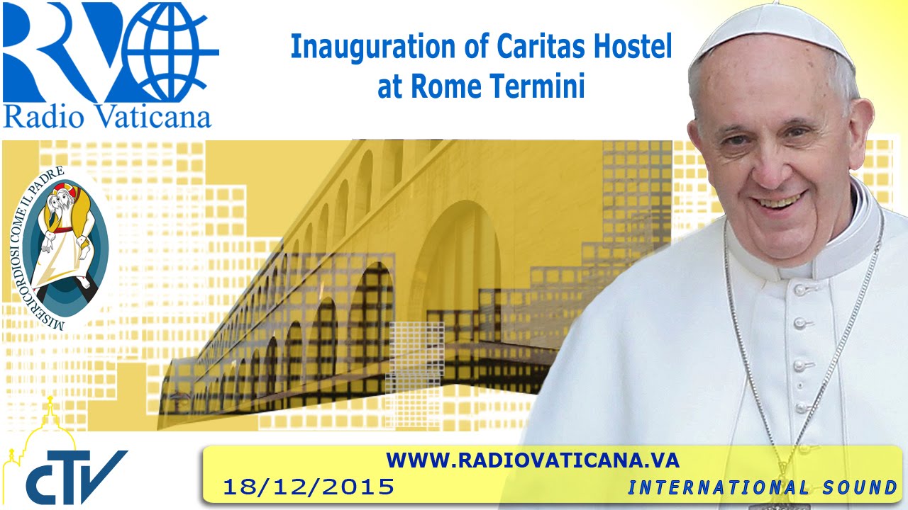 Opening of the Holy Door of the Caritas Hostel - 2015.12.18