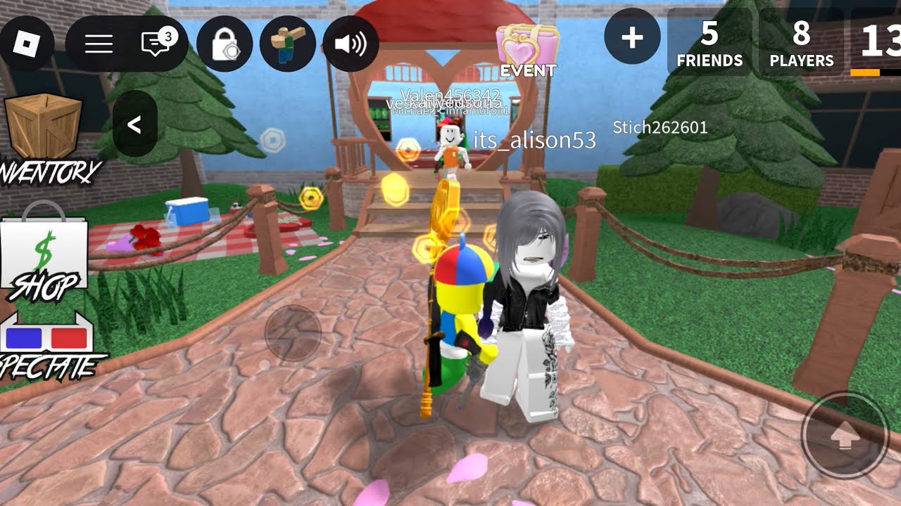 MM2 with my friends 