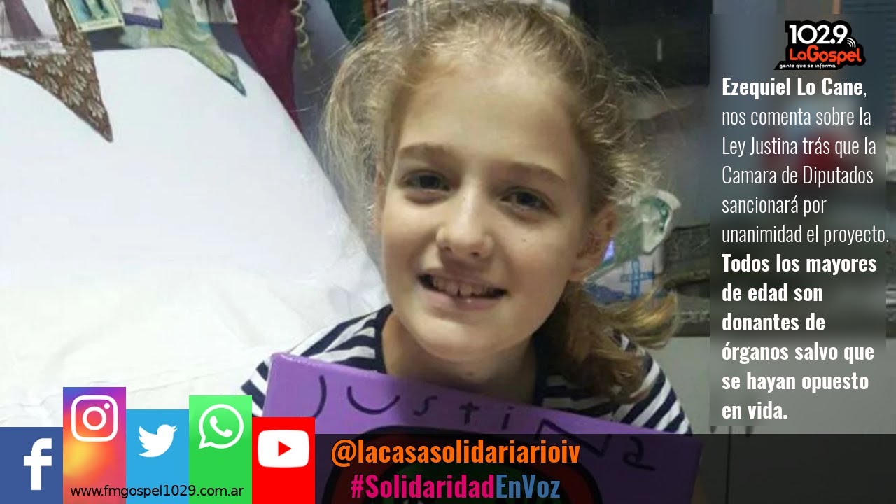 Ezequiel Lo Cane, Ley Justina  - 14/07/2018