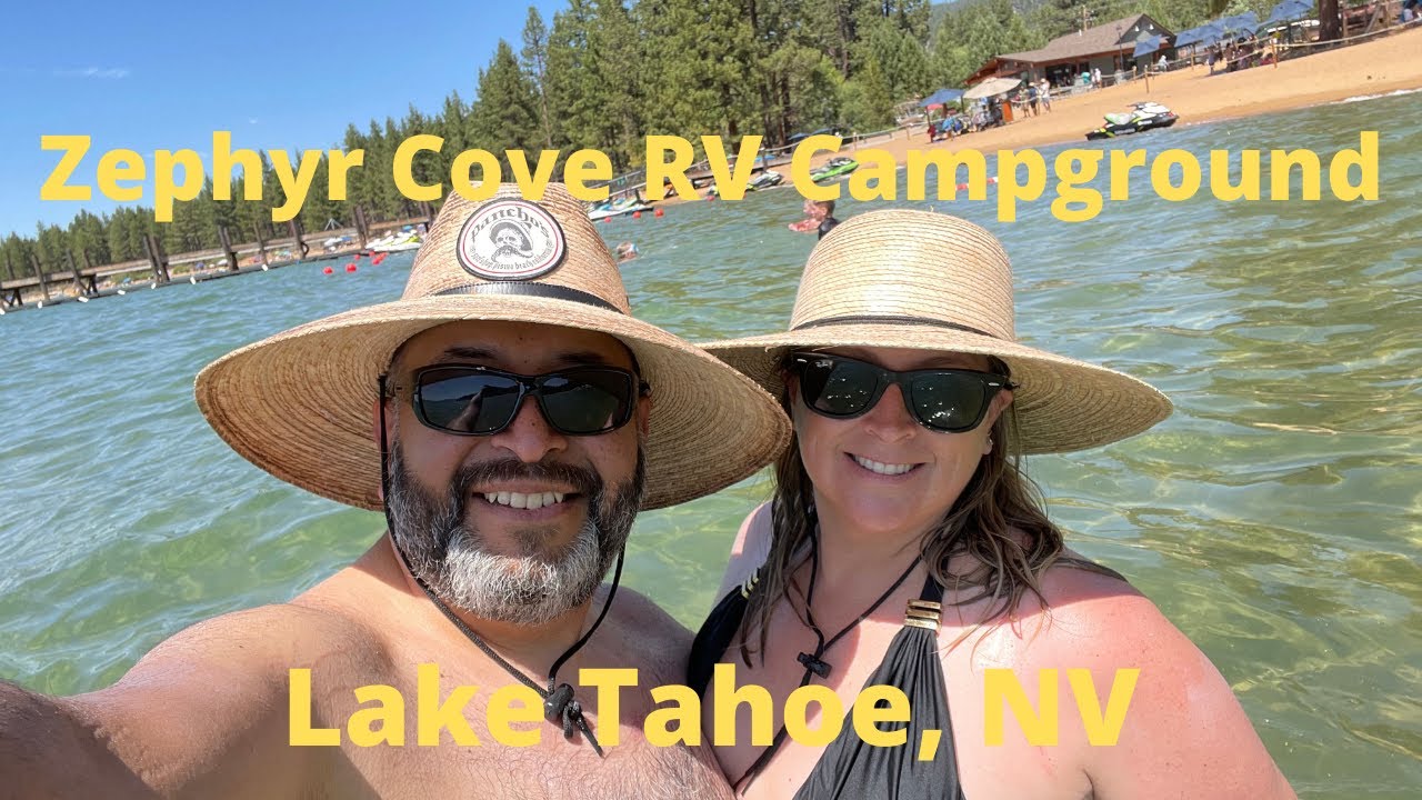 Camping at Zephyr Cove RV Campground for the first time.