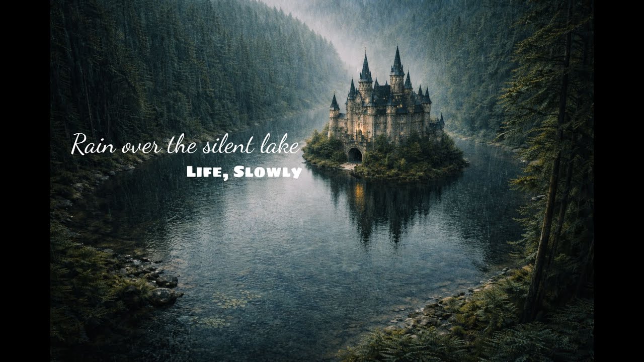 Rain Over the Silent Lake | peaceful Instrumental Music - Nhạc nền yên tĩnh để đọc sách & tập trung
