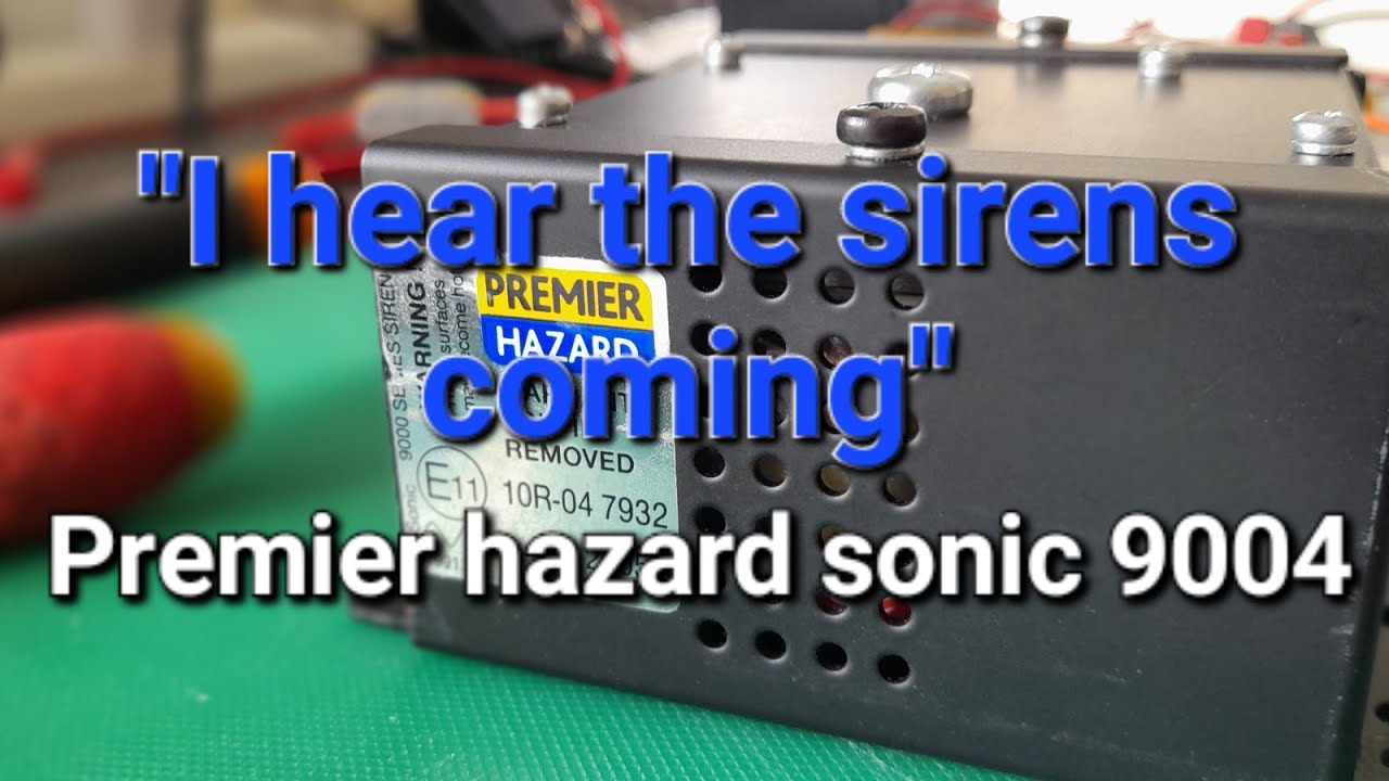 Premier hazard 9004 Sonic (Code 3) Siren Amplifier #premierhazard #siren9004