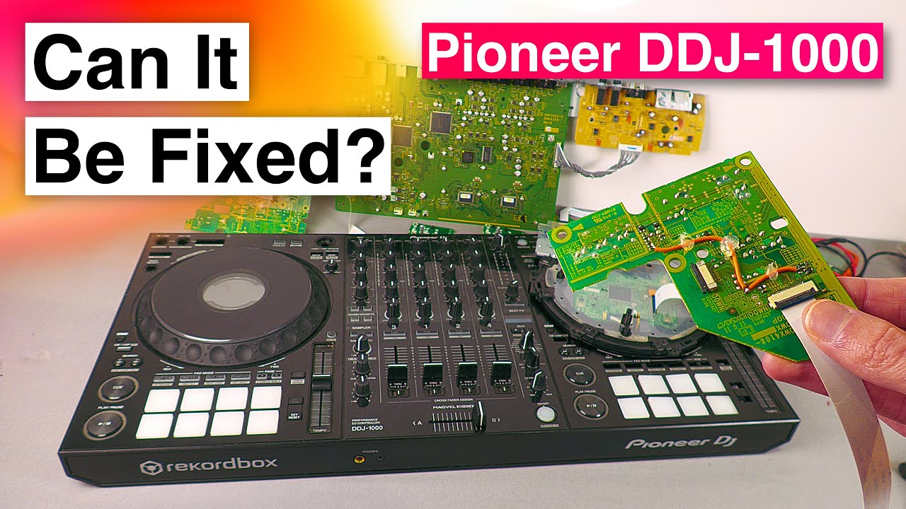 I bought a faulty Pioneer DDJ-1000 Controller - Can I fix it?