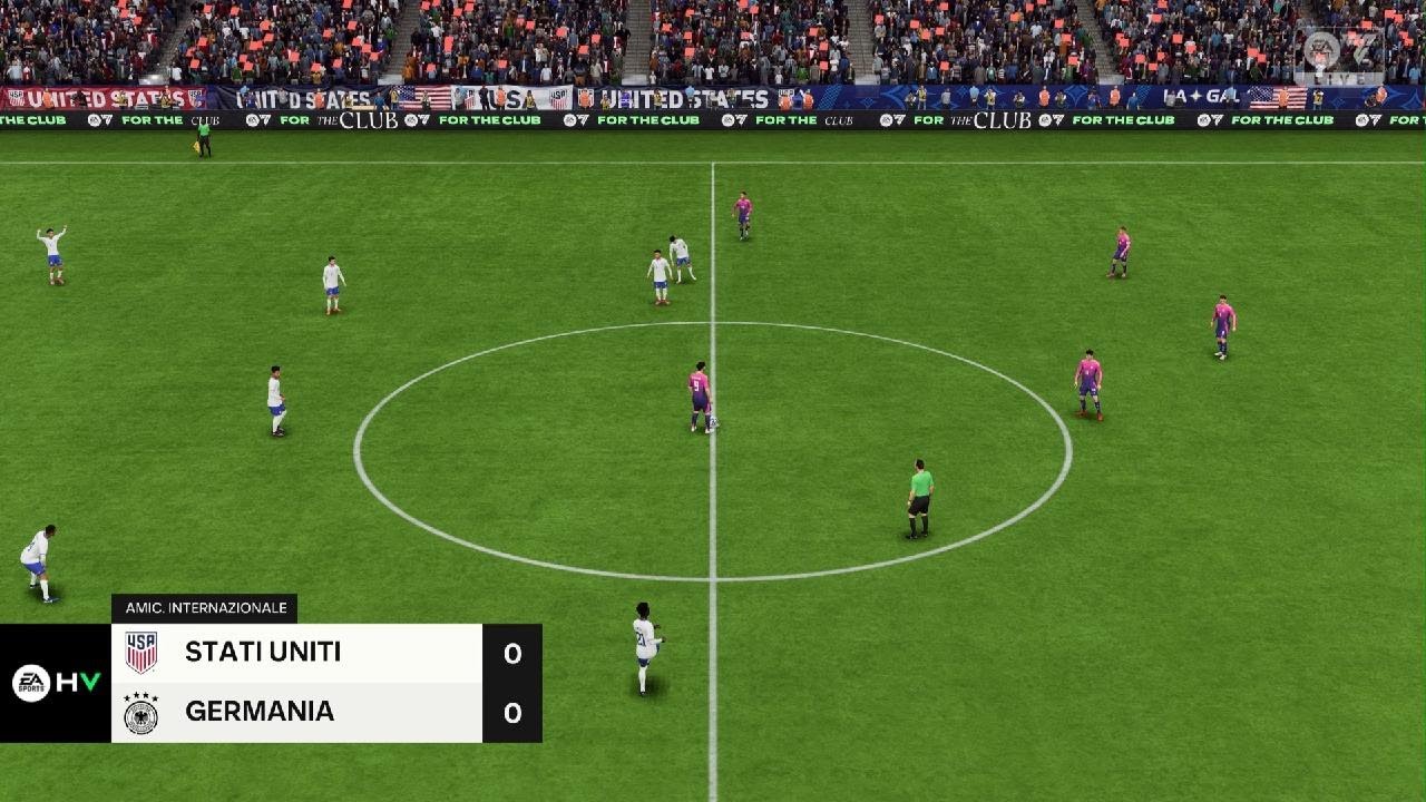 Stati Uniti - Germania 1-1 Fifa 25 PS5