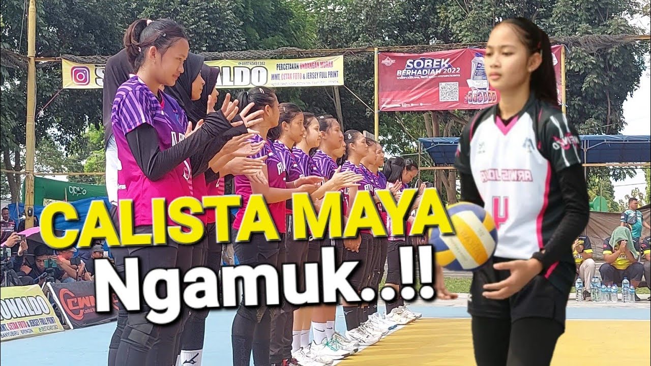 TARKAM 50 JUTA.! CALISTA MAYA BOCAH SMP VIRAL BORONG POIN UNTUK 1 TIKET GRANDFINAL ARWIS JOGJA VOLI