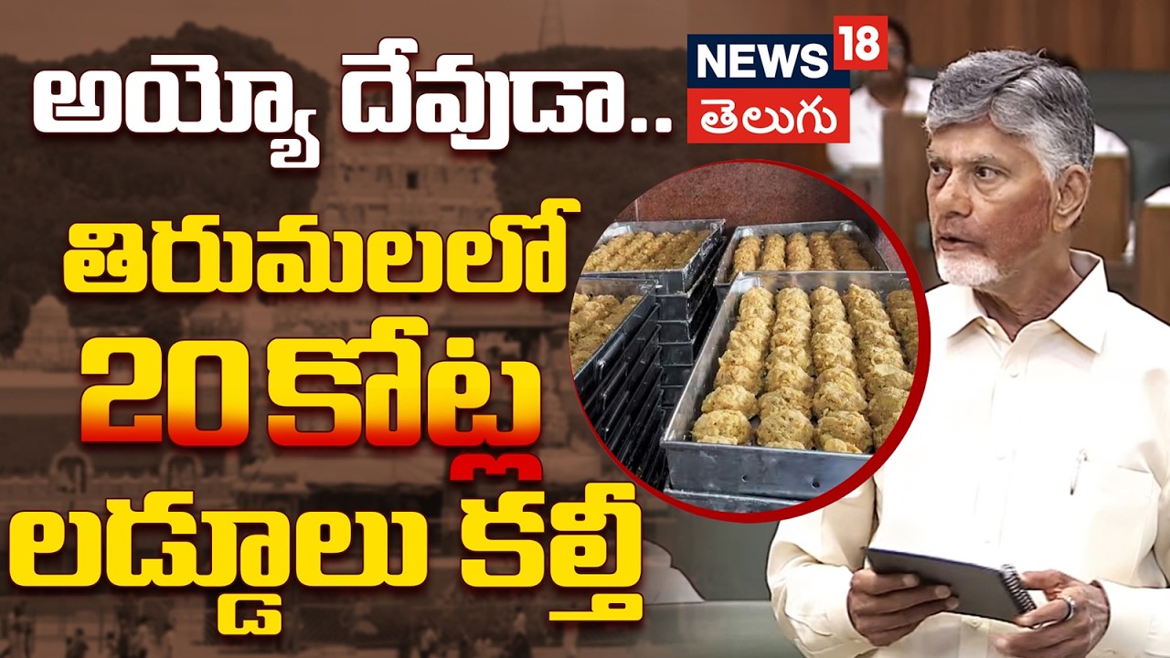 🔴LIVE | CM Chandrababu | తిరుమల లడ్డూ కల్తీ.. అసెంబ్లీలో ఆధారాలు చూపిన సీఎం | Tirumala Laddu | N18L