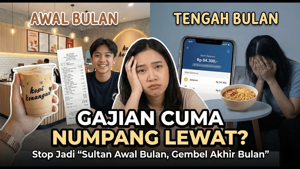 Gaji Numpang Lewat Terus? Stop Gaya Hidup 