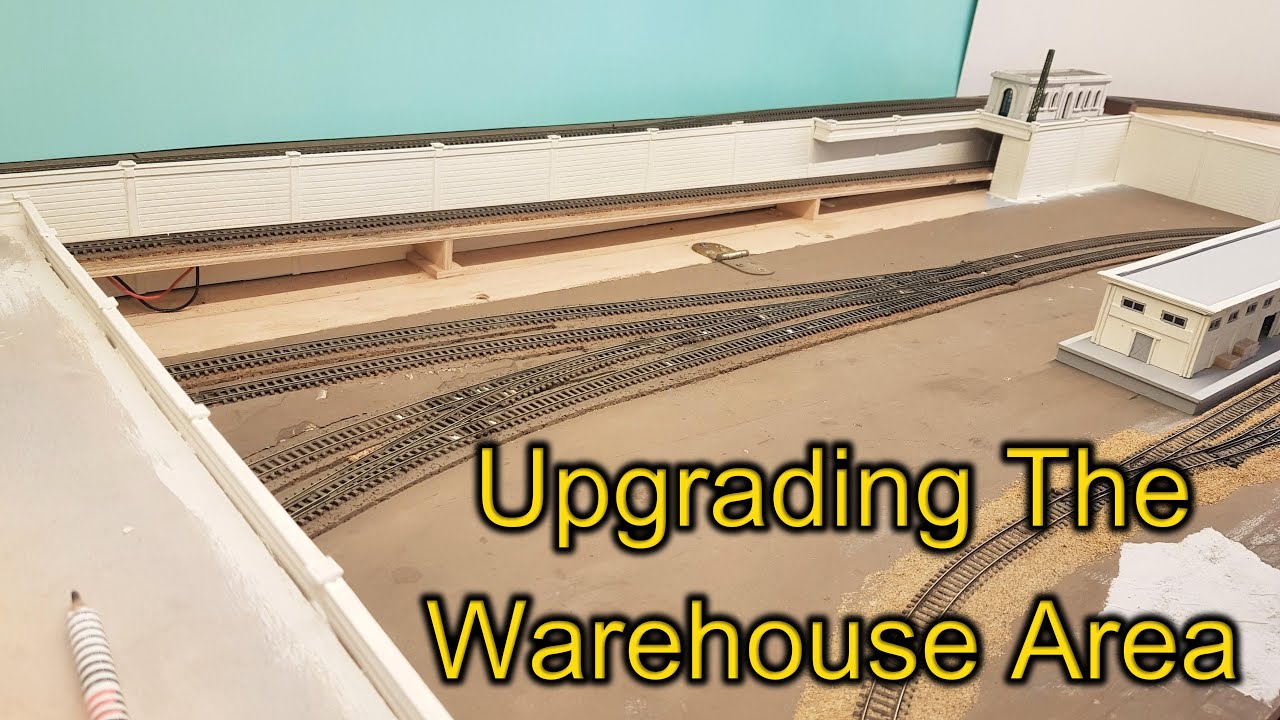 Upgrading The Warehouse Area | Ħal-Zuzzu Model Railway (Ep79)
